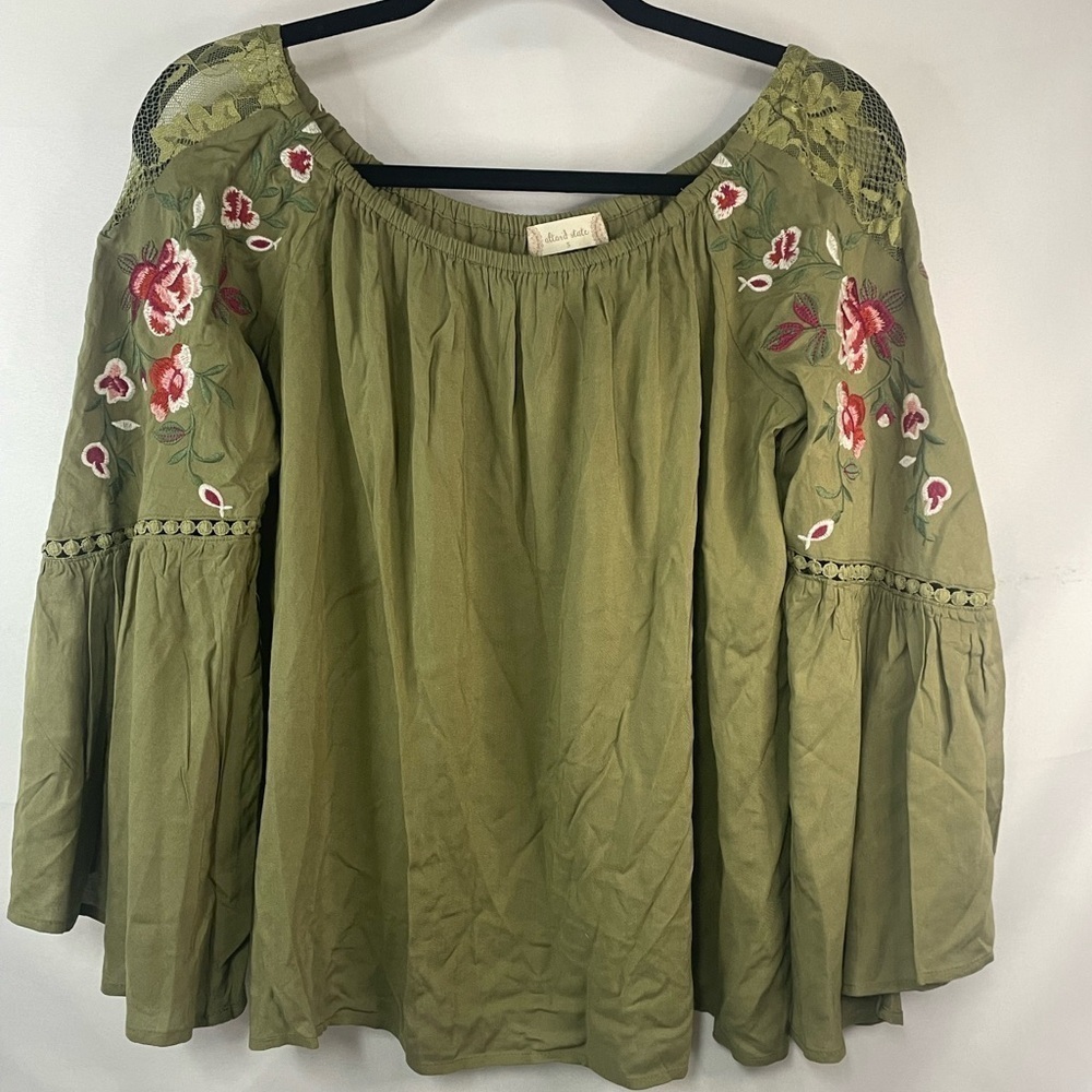 Altar’d State bohemian blouse. This has lovely embroidery and sleeves!